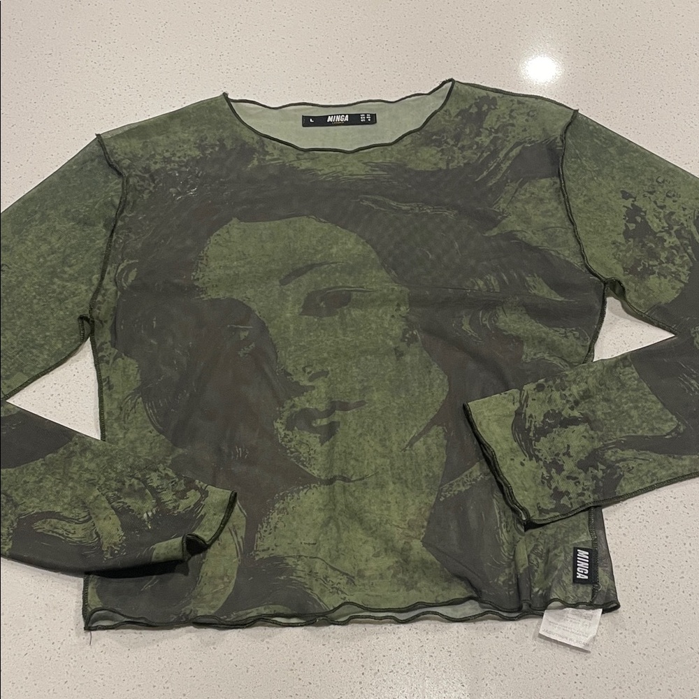 Minga London Venus Sheer Long Sleeve